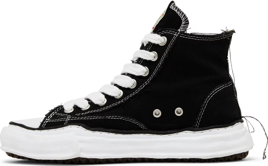 Maison Mihara Yasuhiro Peterson OG Sole Canvas High Black - Image 2