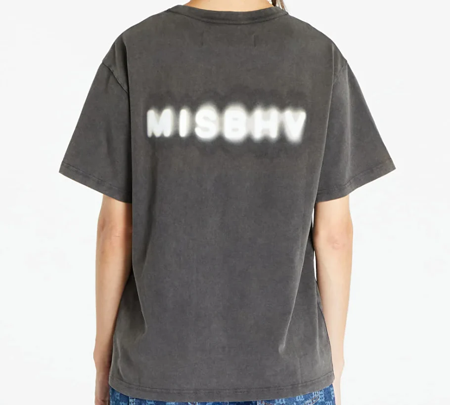 MISBHV Community T-Shirt Unisex Washed Graphite - Image 2