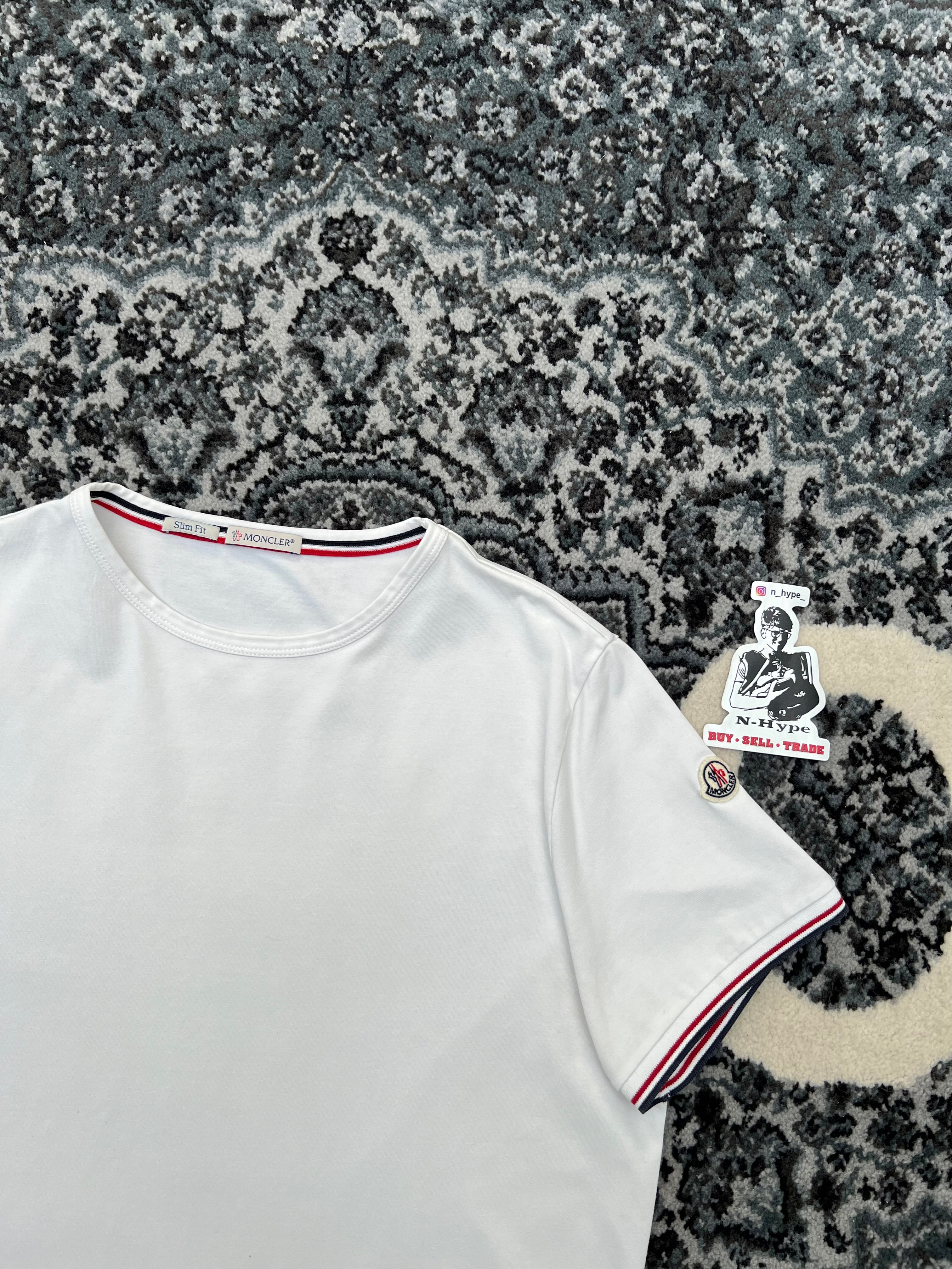 Moncler Cotton Jersey T-shirt White - Image 2