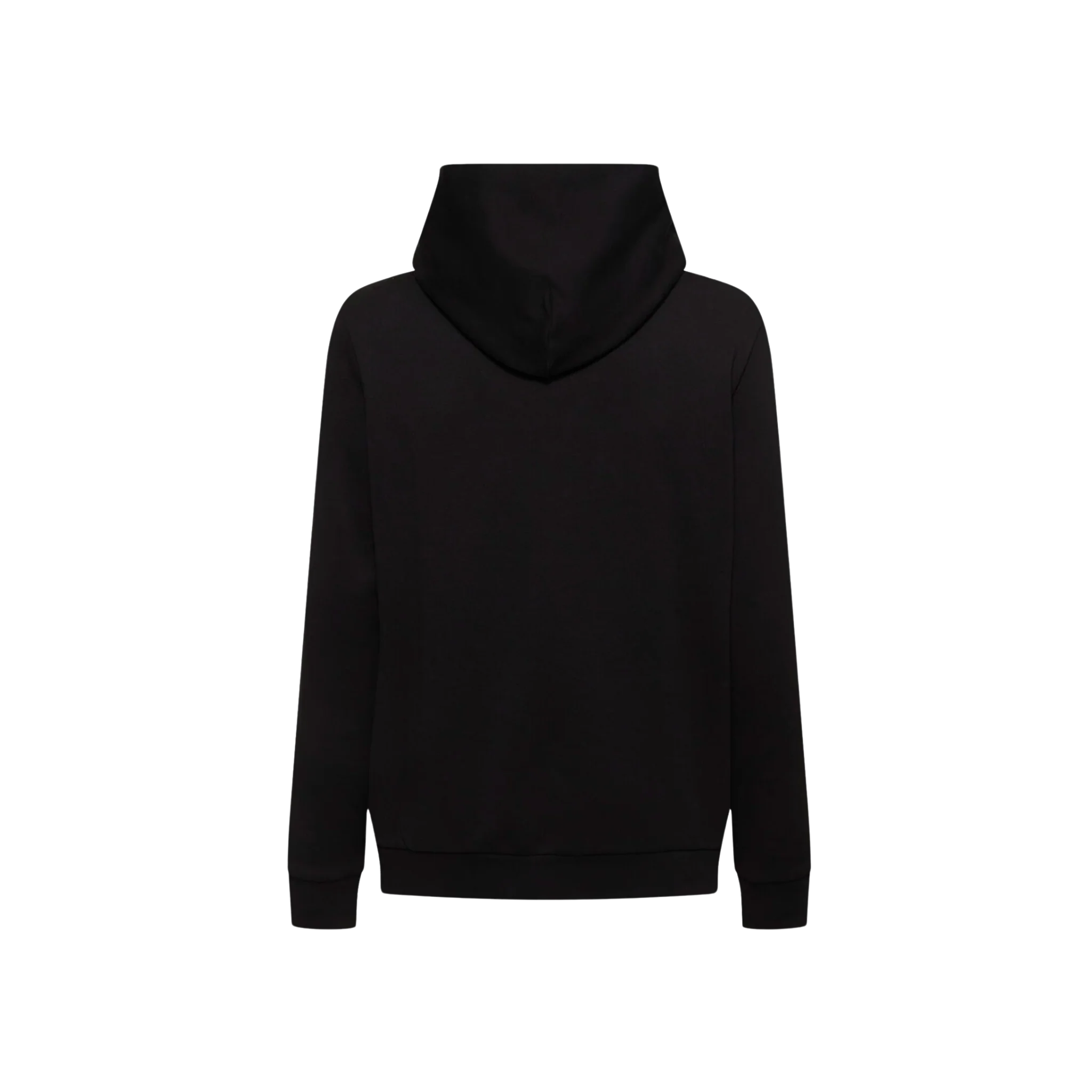 Moncler Logo Cotton Hoodie Black - Image 2