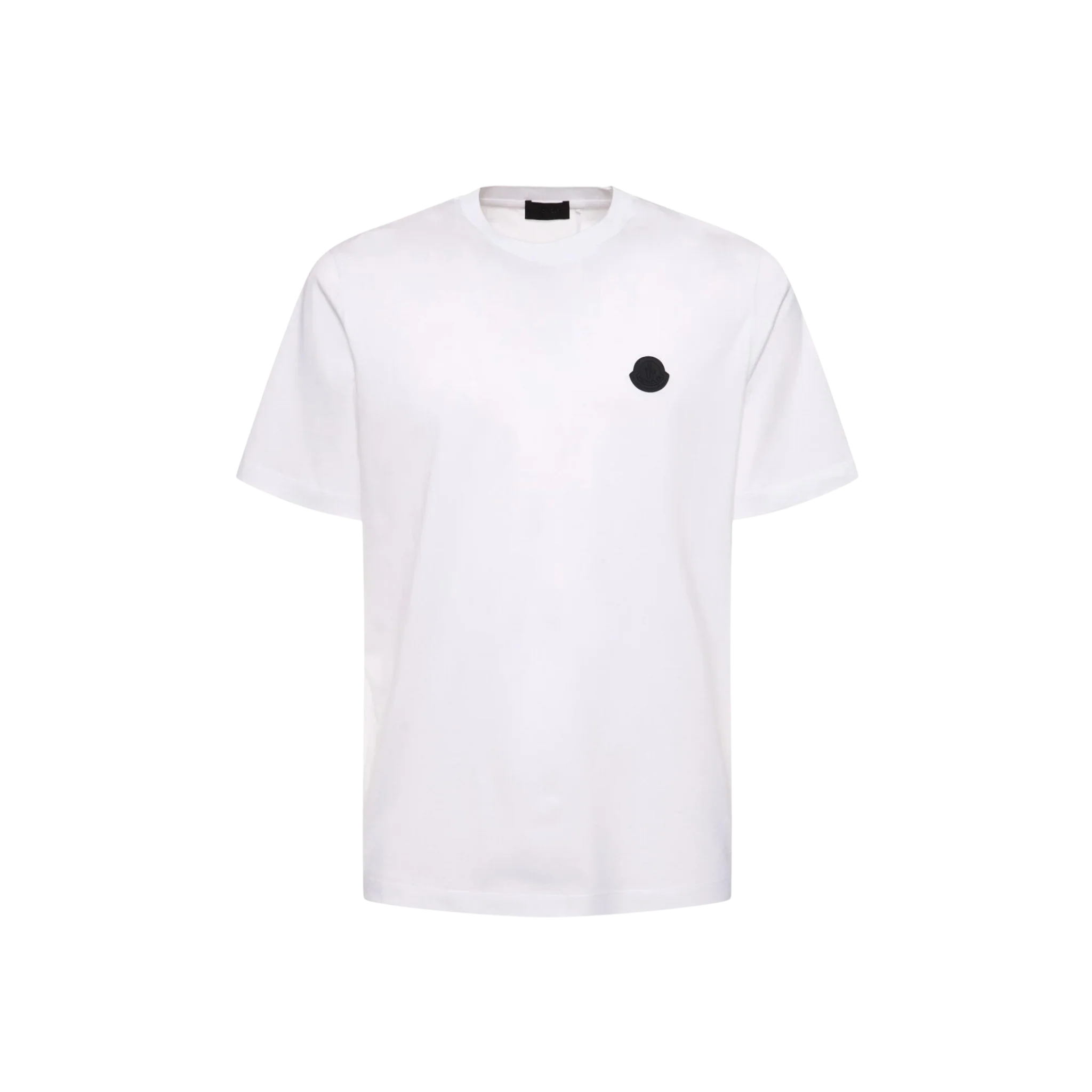 Moncler Logo Cotton T-shirt White