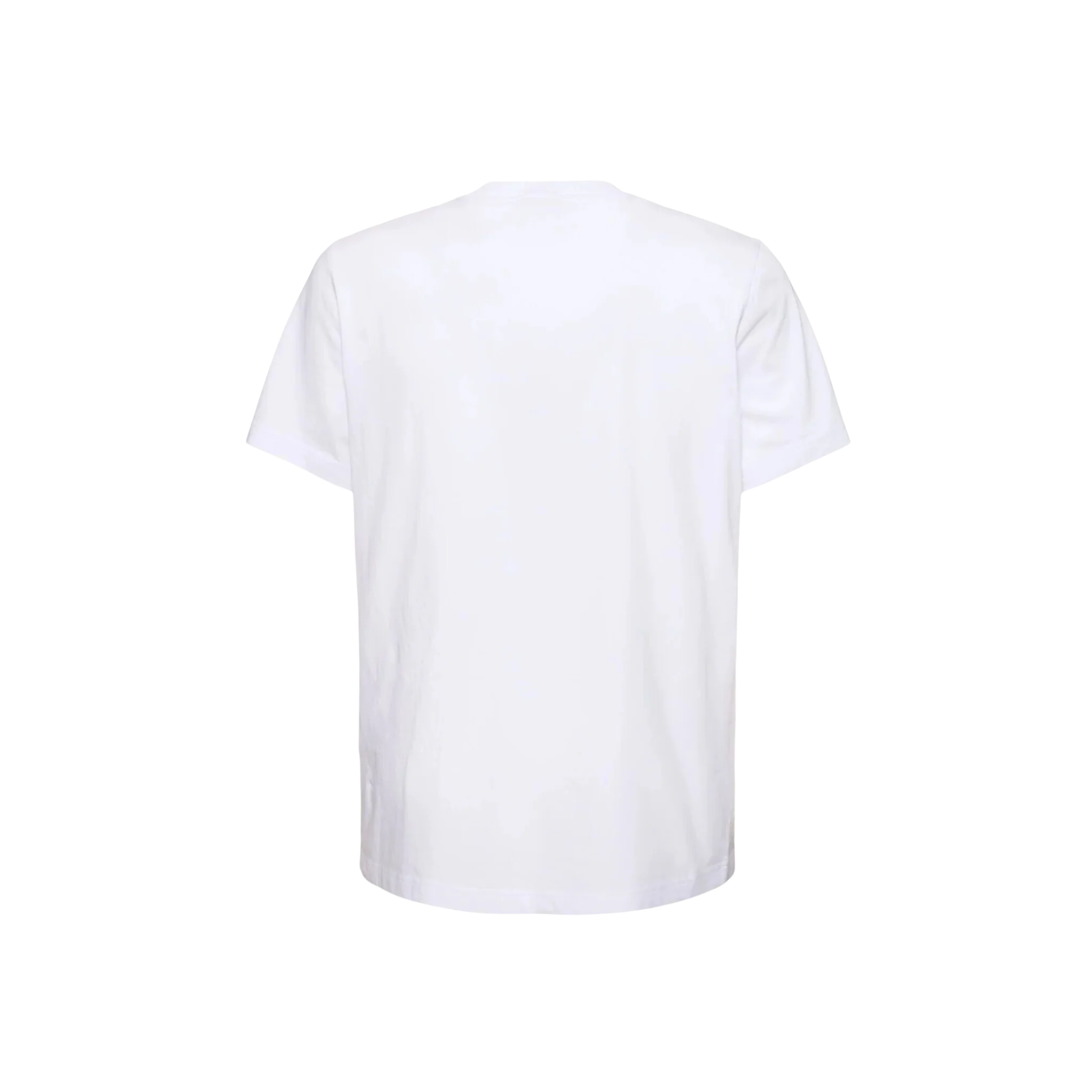 Moncler Main Logo Cotton T-shirt White - Image 2