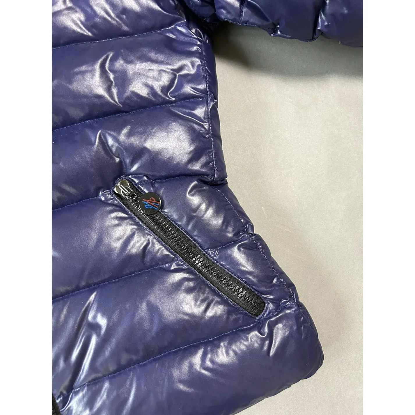 Moncler Maya Jacket Down Puffer Purple - Image 3