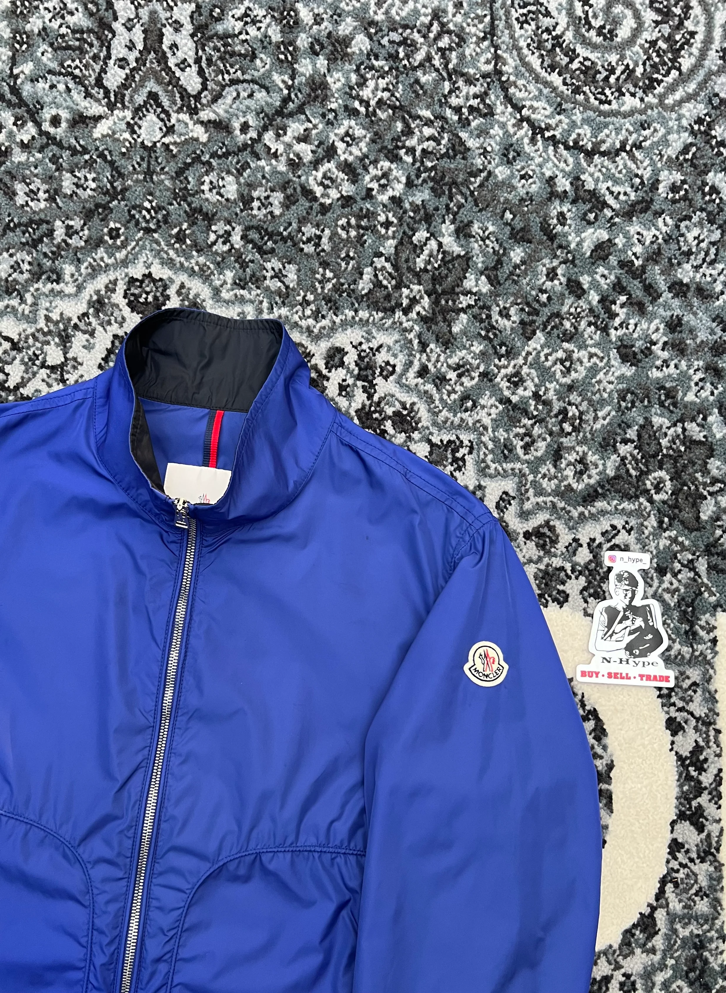 Moncler Renoir Blue Jacket - Image 2