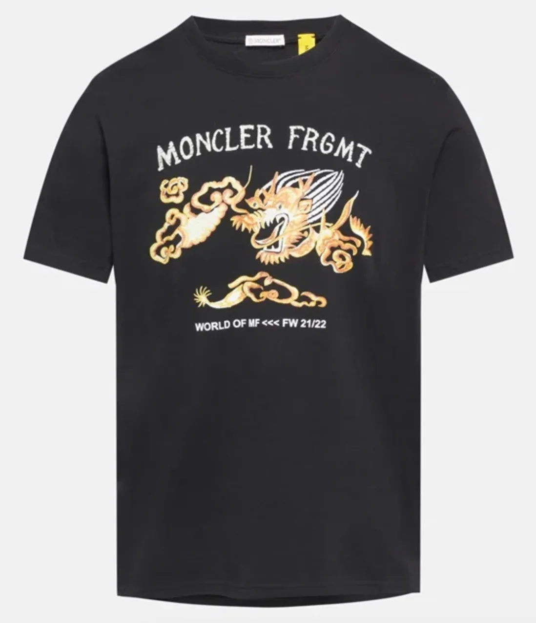 Moncler X Fragment by Hiroshi Fujiwara Dragon T-shirt Black