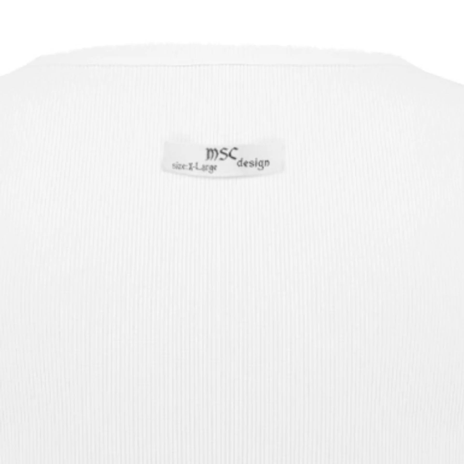 MSC Tank Top Biały - Image 4