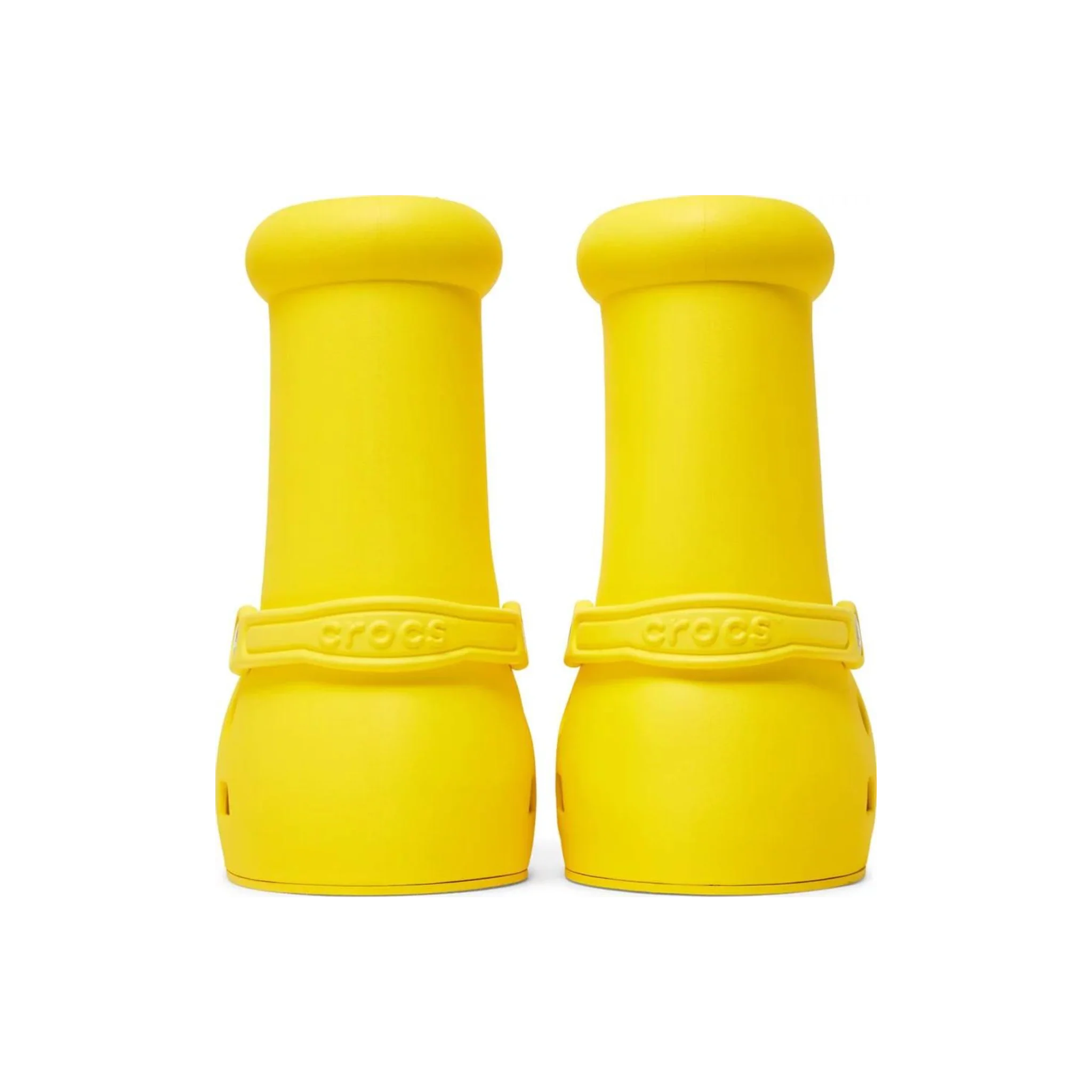 MSCHF x Crocs Big Red Boot (Yellow) - Image 3