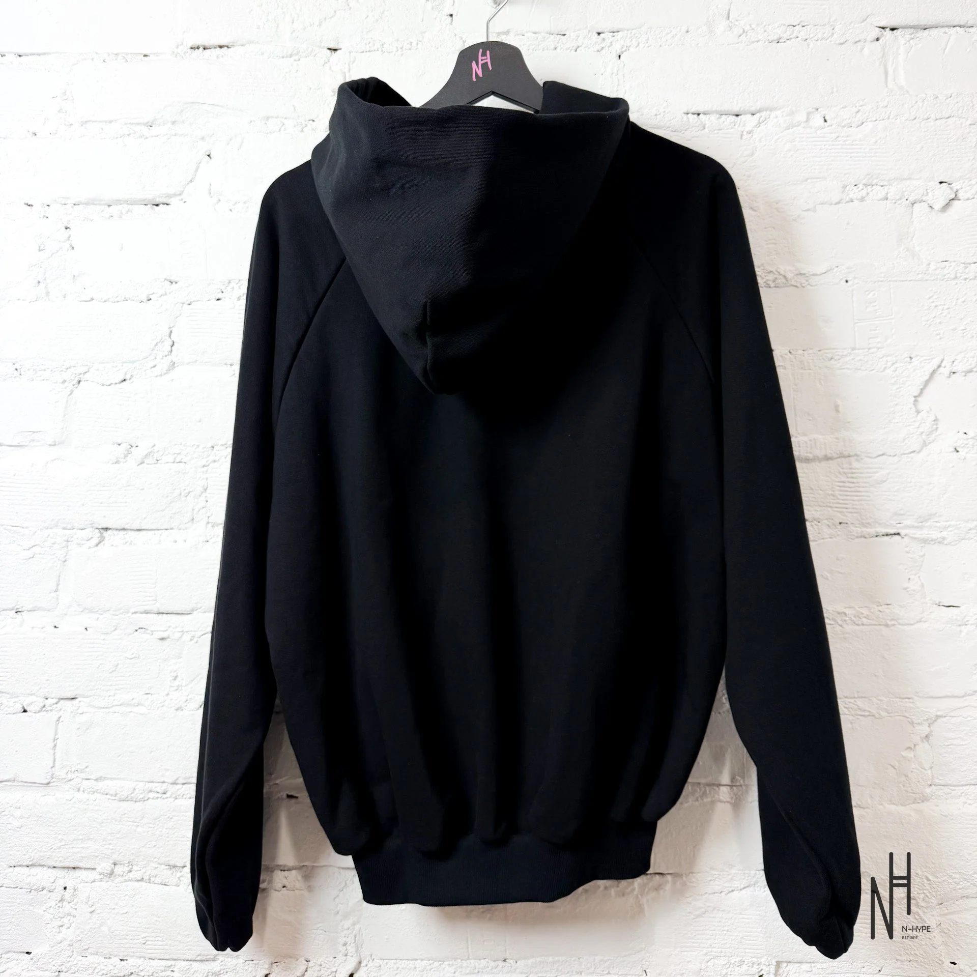 Nawara Heavy Hoodie Unpolished Black - Image 5