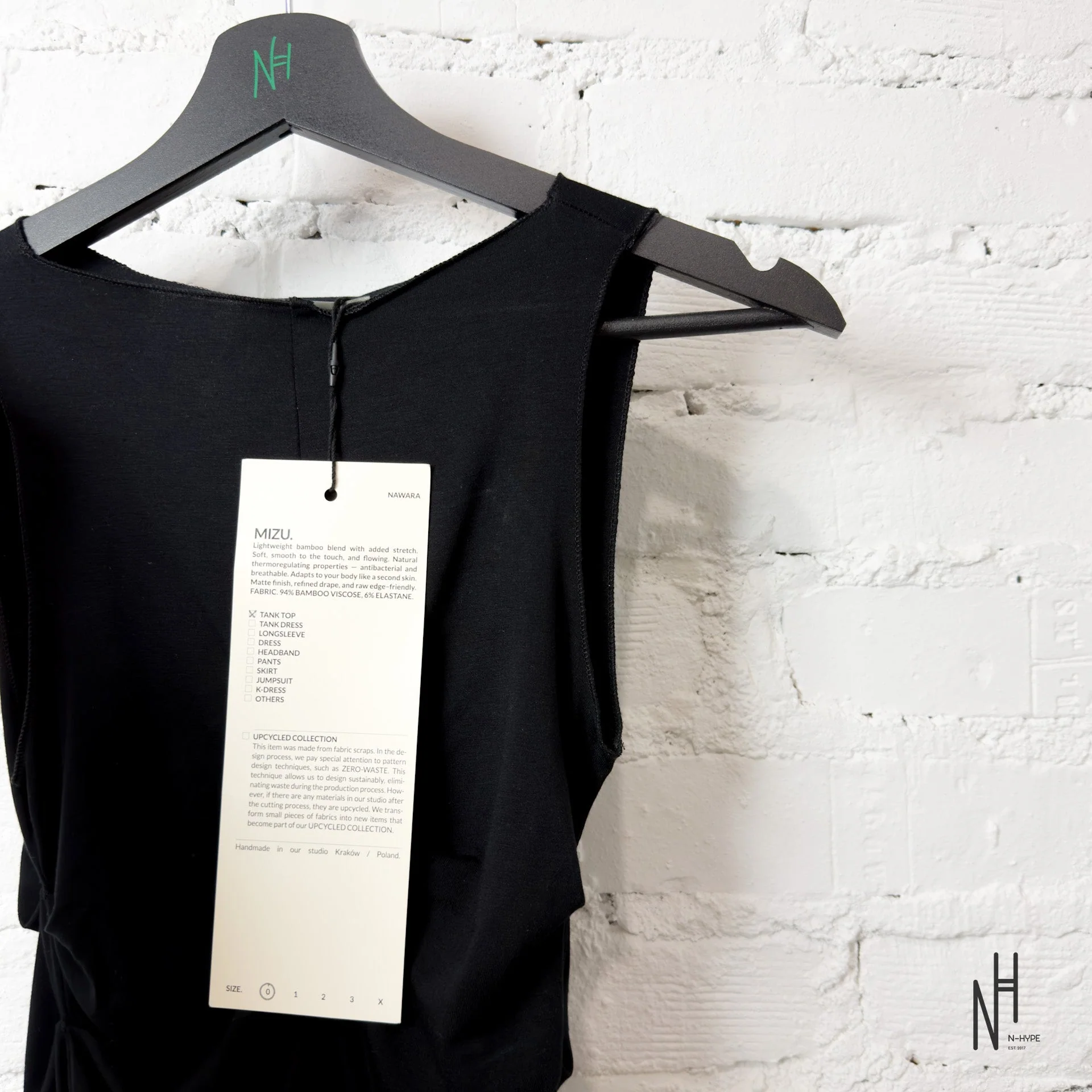 Nawara Mizu Tank Top Black - Image 5