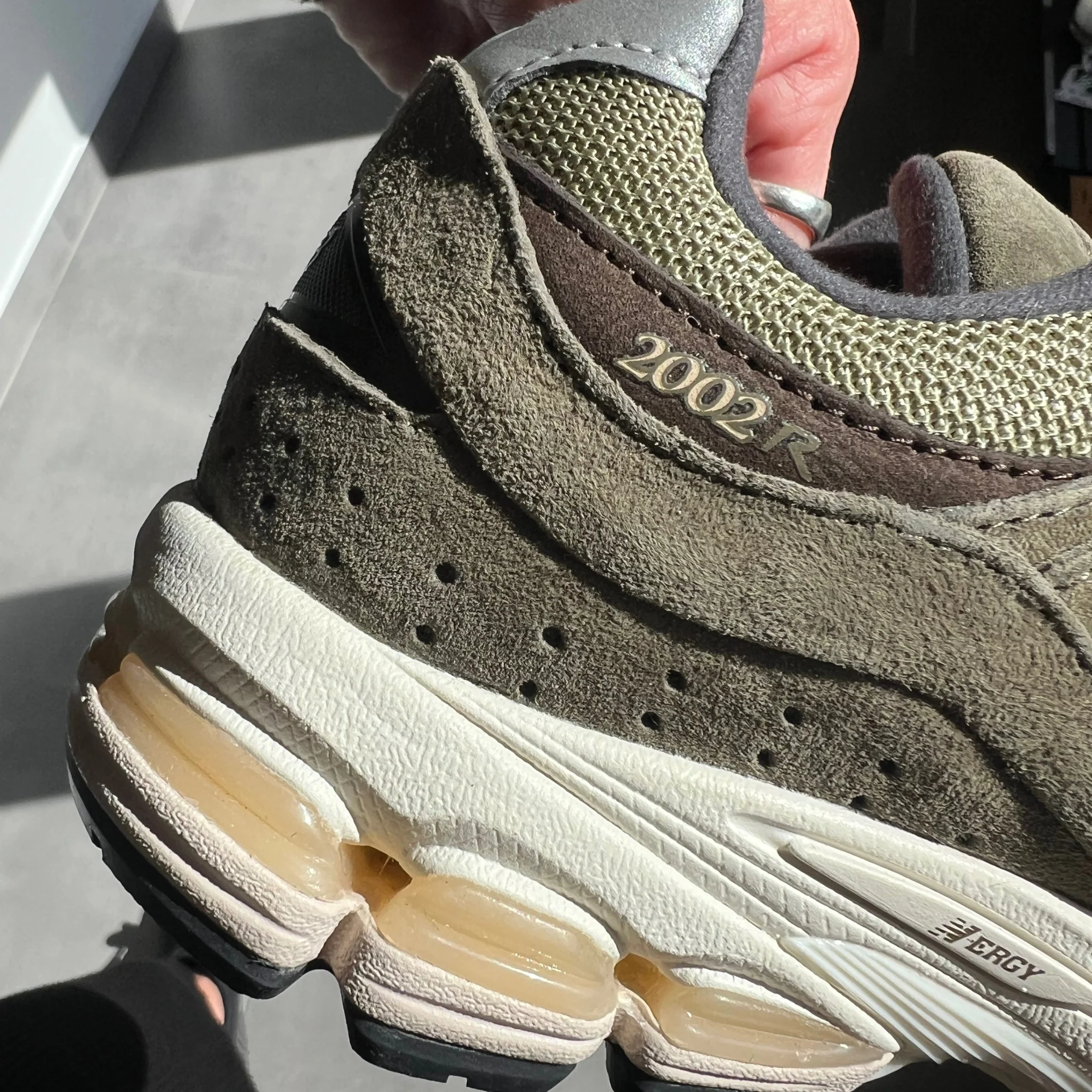 New Balance 2002R Olive Brown - Image 5