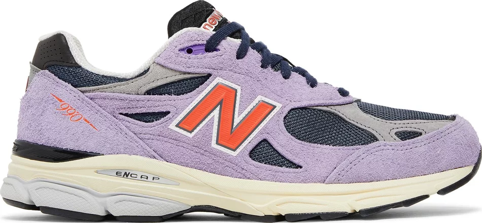 New Balance 990v3 MiUSA Teddy Santis Raw Amethyst