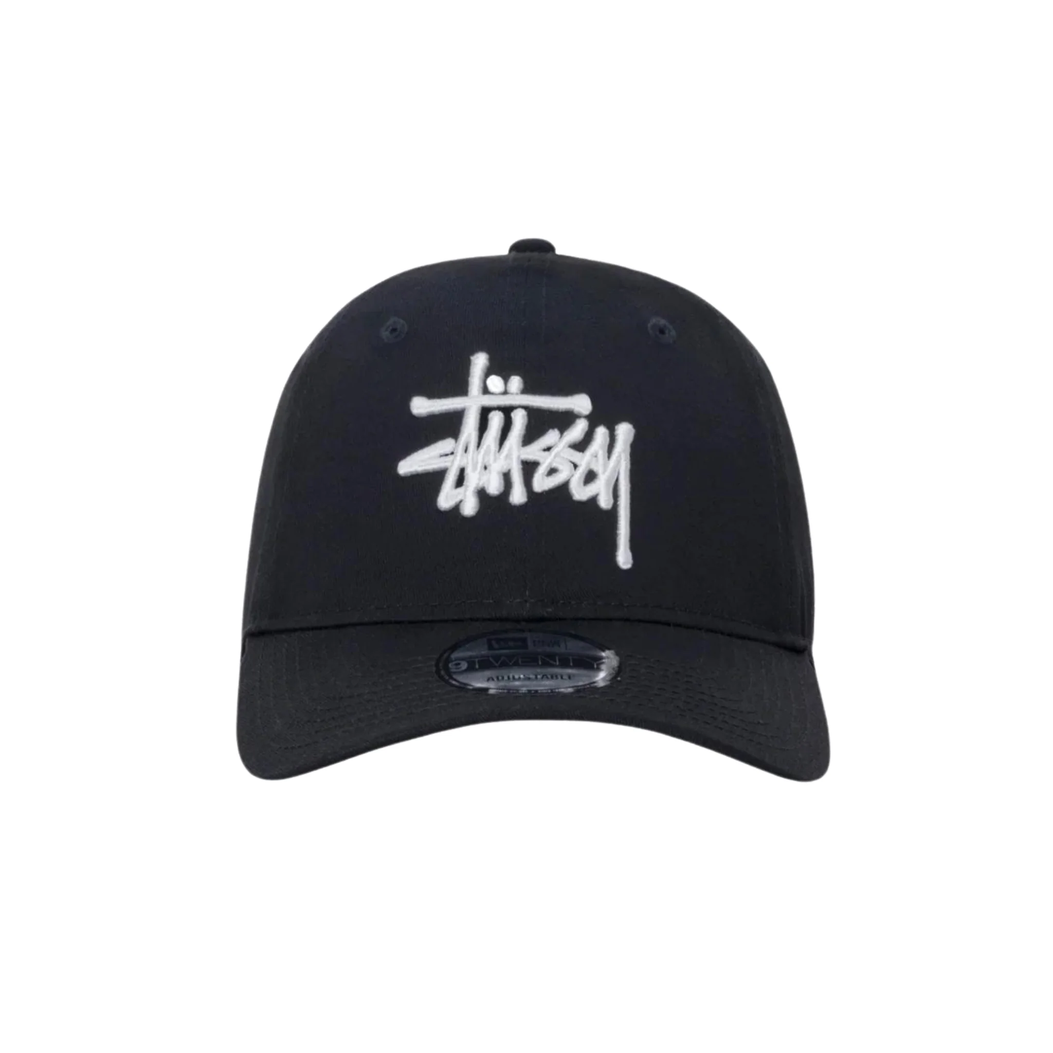 New Era Stussy 9TWENTY Basic Strapback Black - Image 2