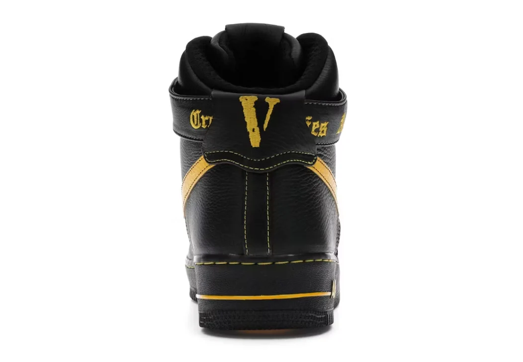 Nike Air Force 1 High Vlone Black University Gold - Image 3