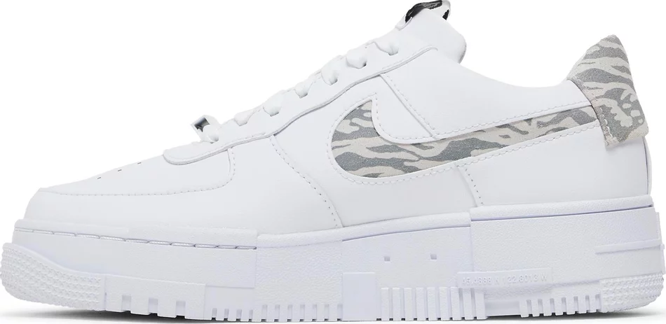 Nike Air Force 1 Low Pixel SE White Zebra (W) - Image 3