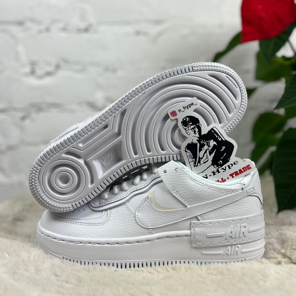 Nike Air Force 1 Low Shadow Triple White (W) - Image 4