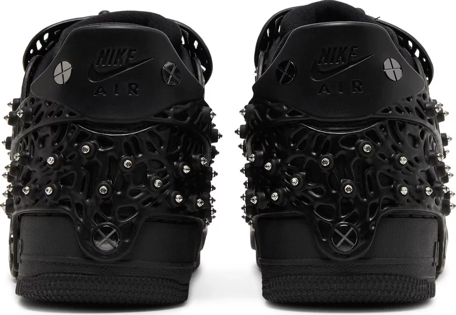 Nike Air Force 1 Low Swarovski Retroreflective Crystals Black (Women's) - Image 3
