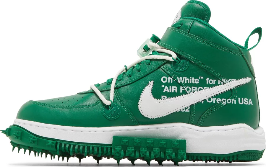 Nike Air Force 1 Mid Off-White Pine Green - Image 2
