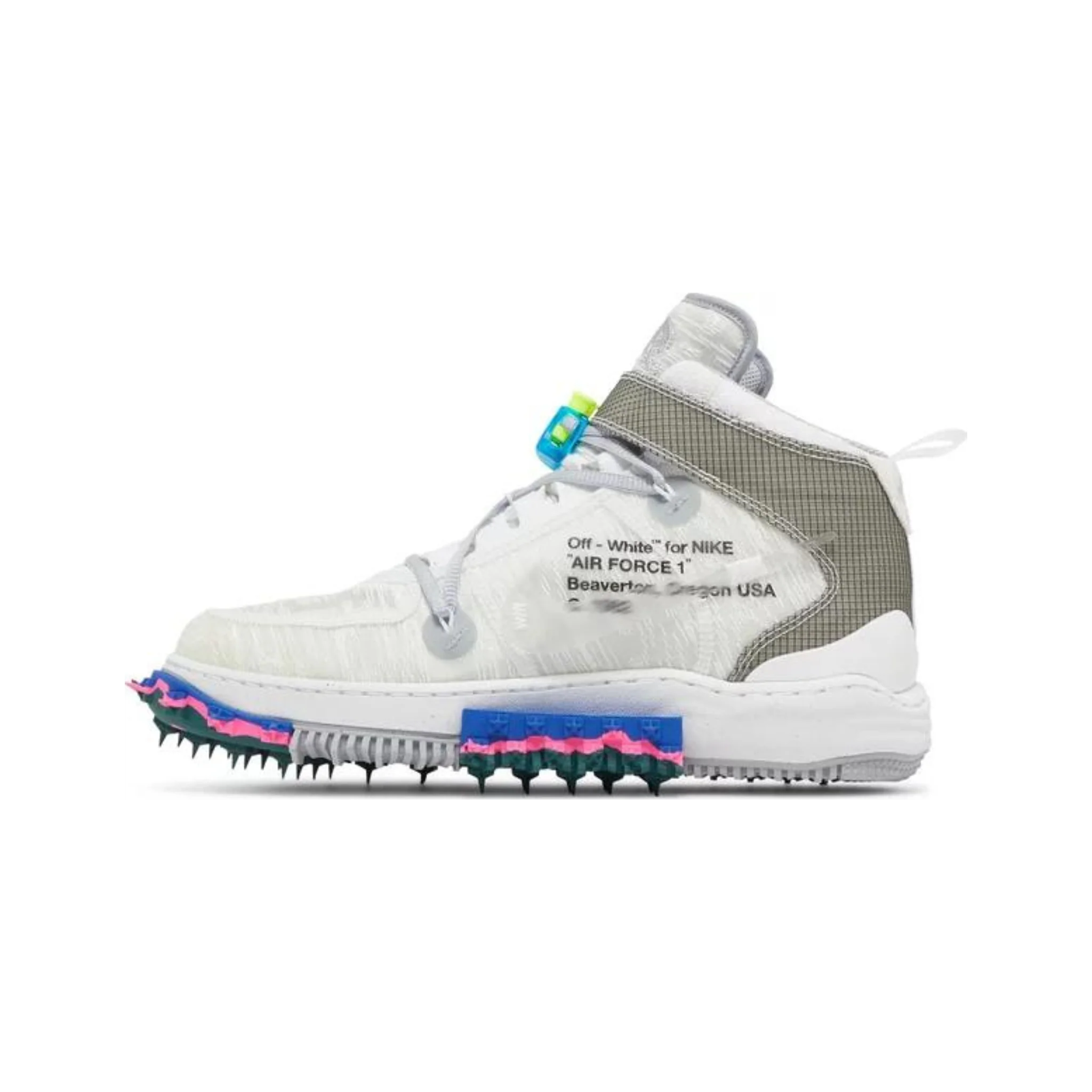 Nike Air Force 1 Mid Off-White White - Image 2