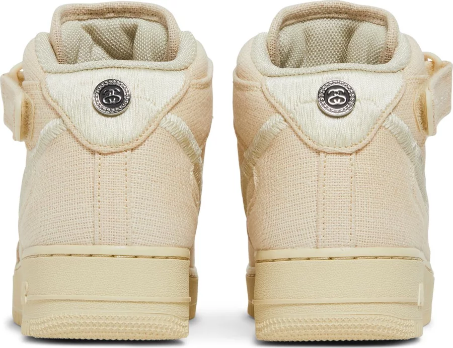 Nike Air Force 1 Mid Stussy Fossil - Image 3