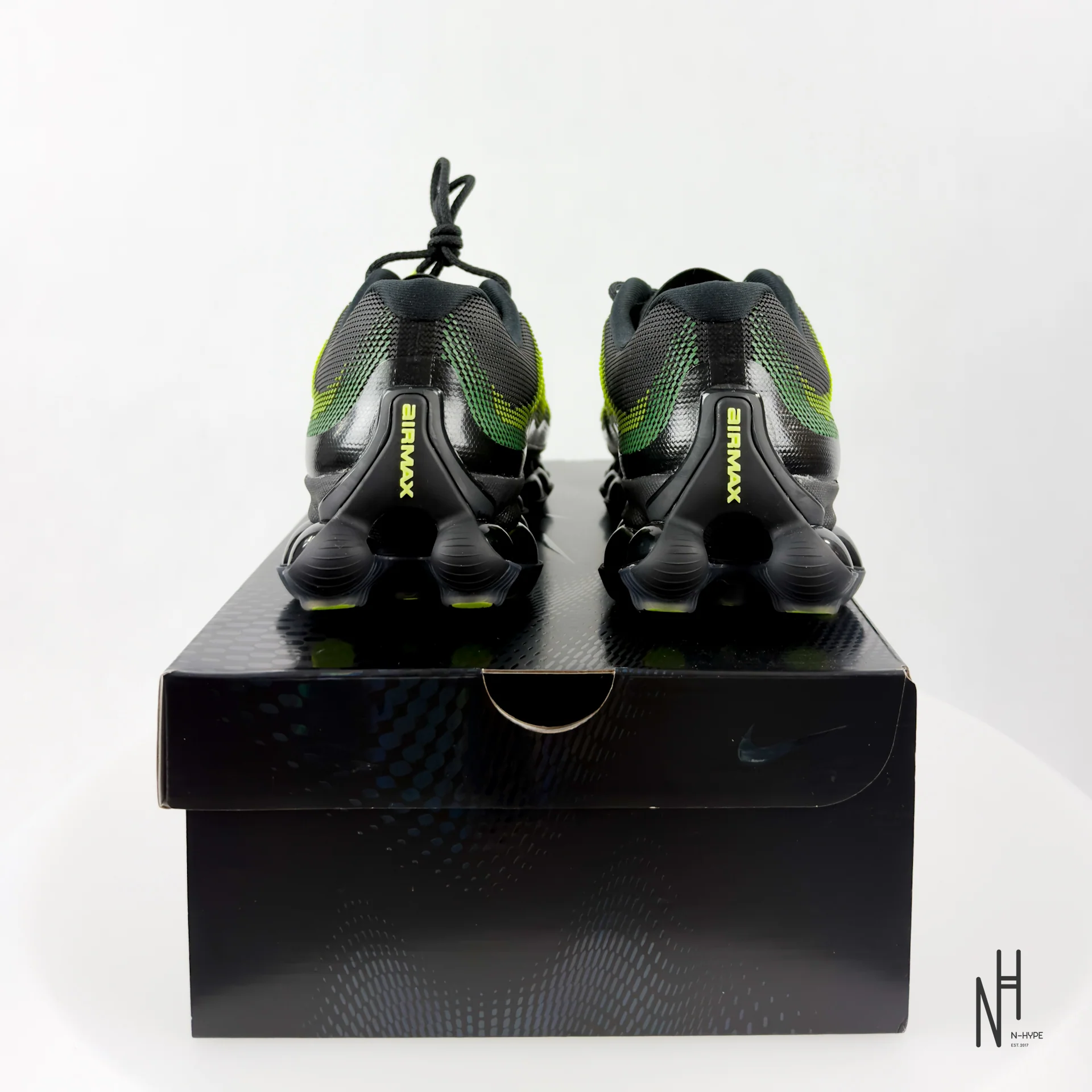 Nike Air Liquid Max Black Green Apple - Image 6
