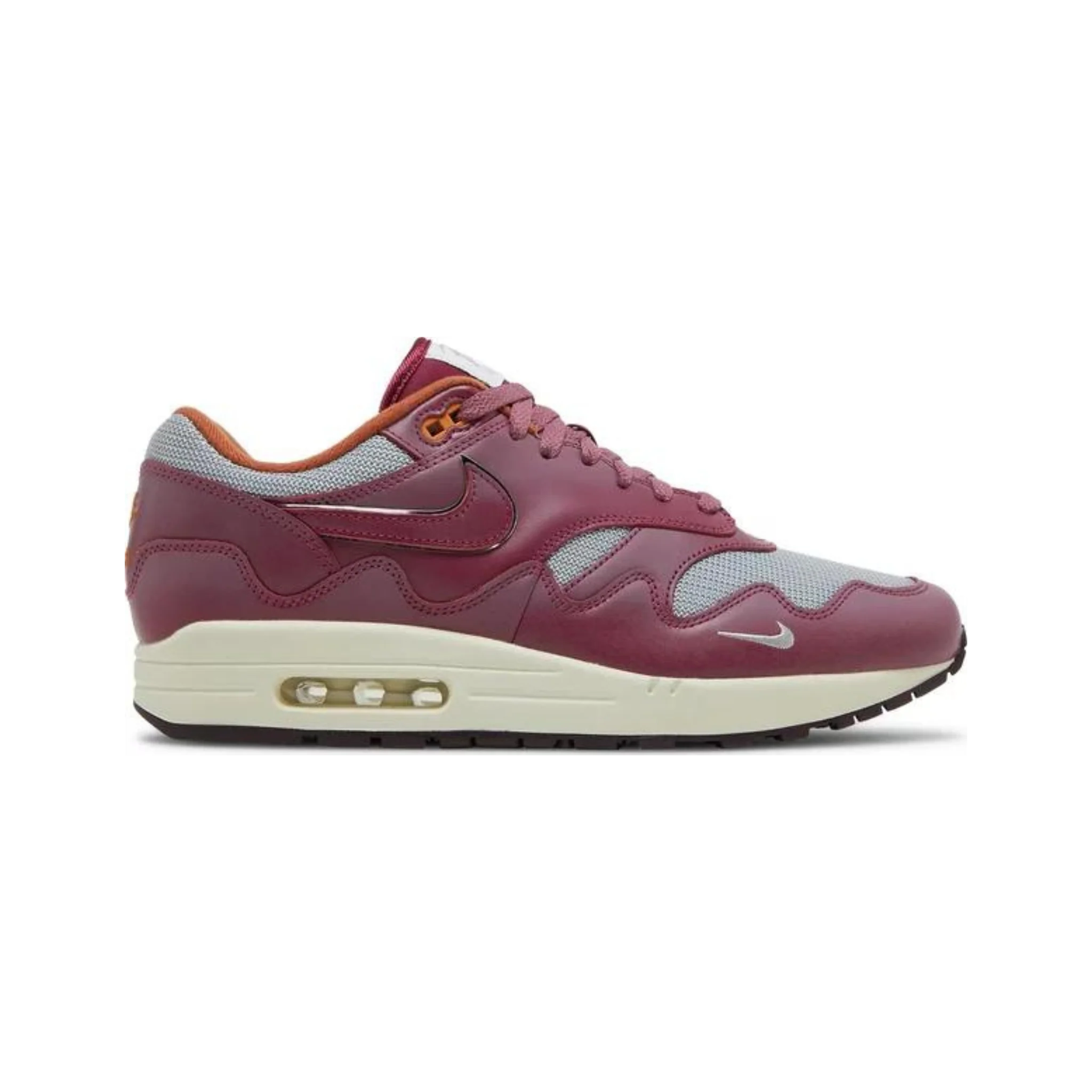 Nike Air Max 1 Patta Waves Rush Maroon (with Bracelet)