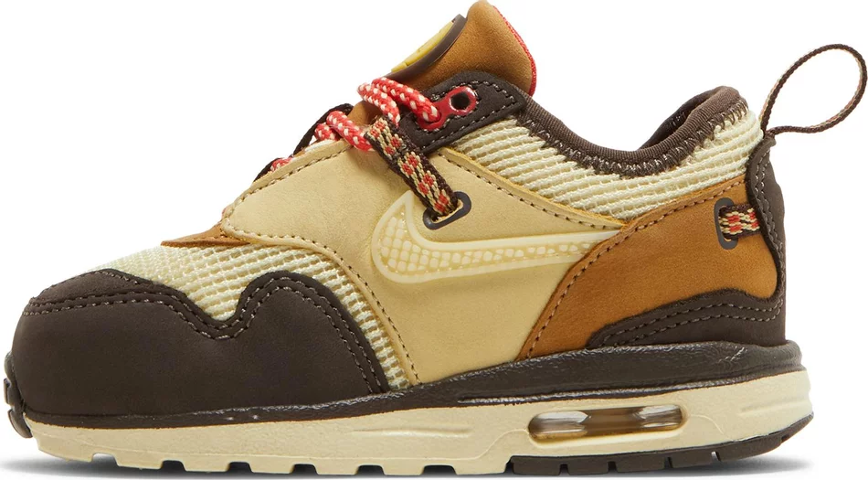 Nike Air Max 1 Travis Scott Cactus Jack Baroque Brown (TD) - Image 3