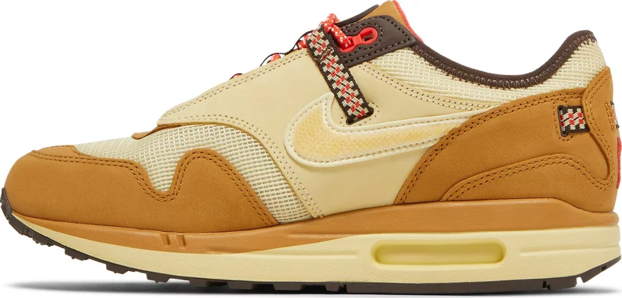 Nike Air Max 1 Travis Scott Cactus Jack Wheat Lemon Drop - Image 2