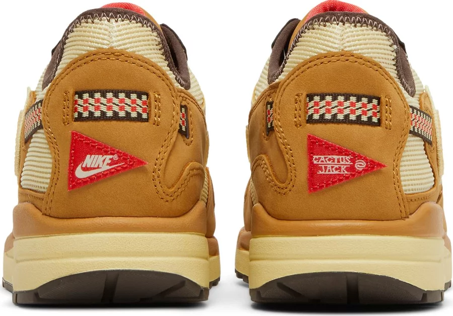 Nike Air Max 1 Travis Scott Cactus Jack Wheat Lemon Drop - Image 3