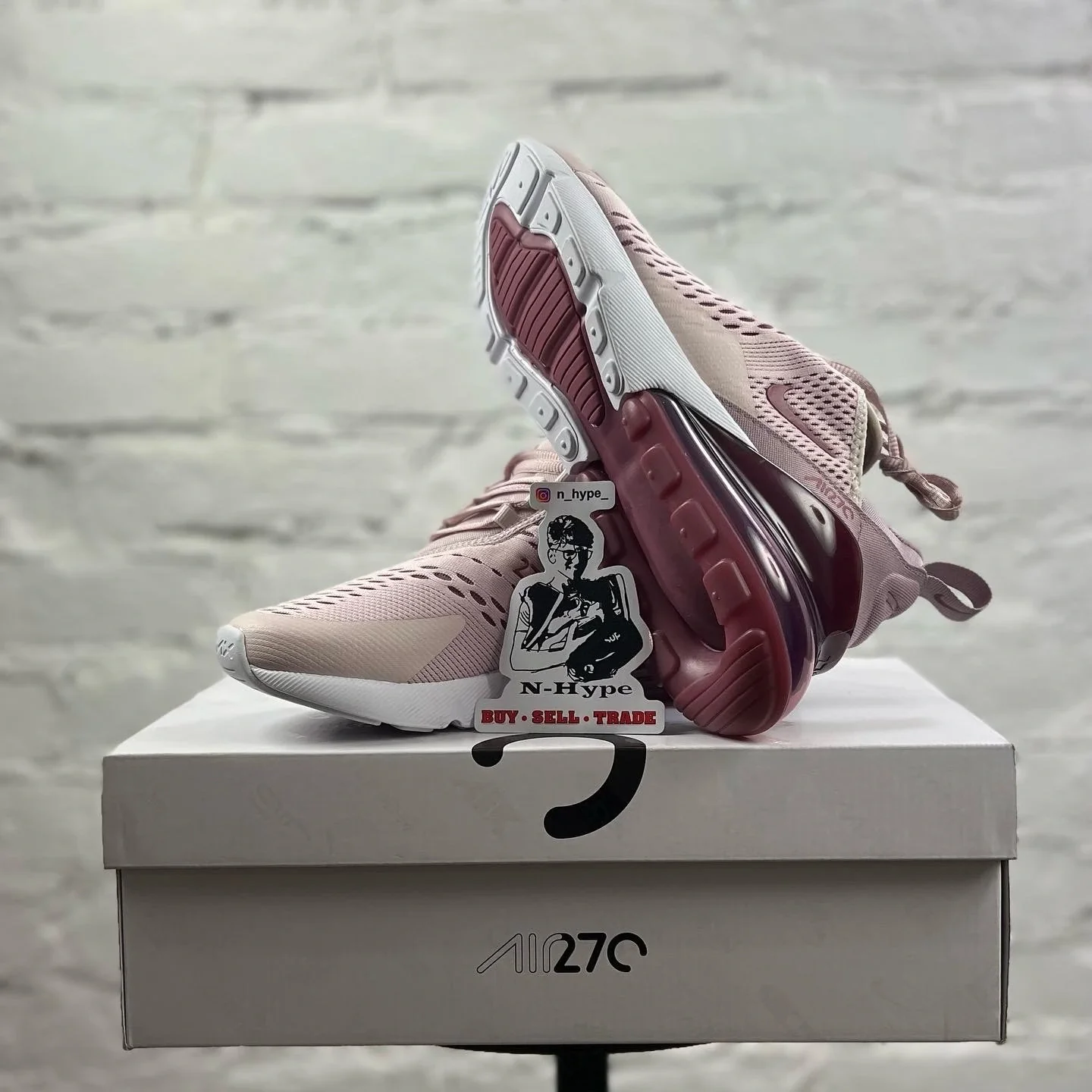 Nike Air Max 270 Barely Rose (W) - Image 6