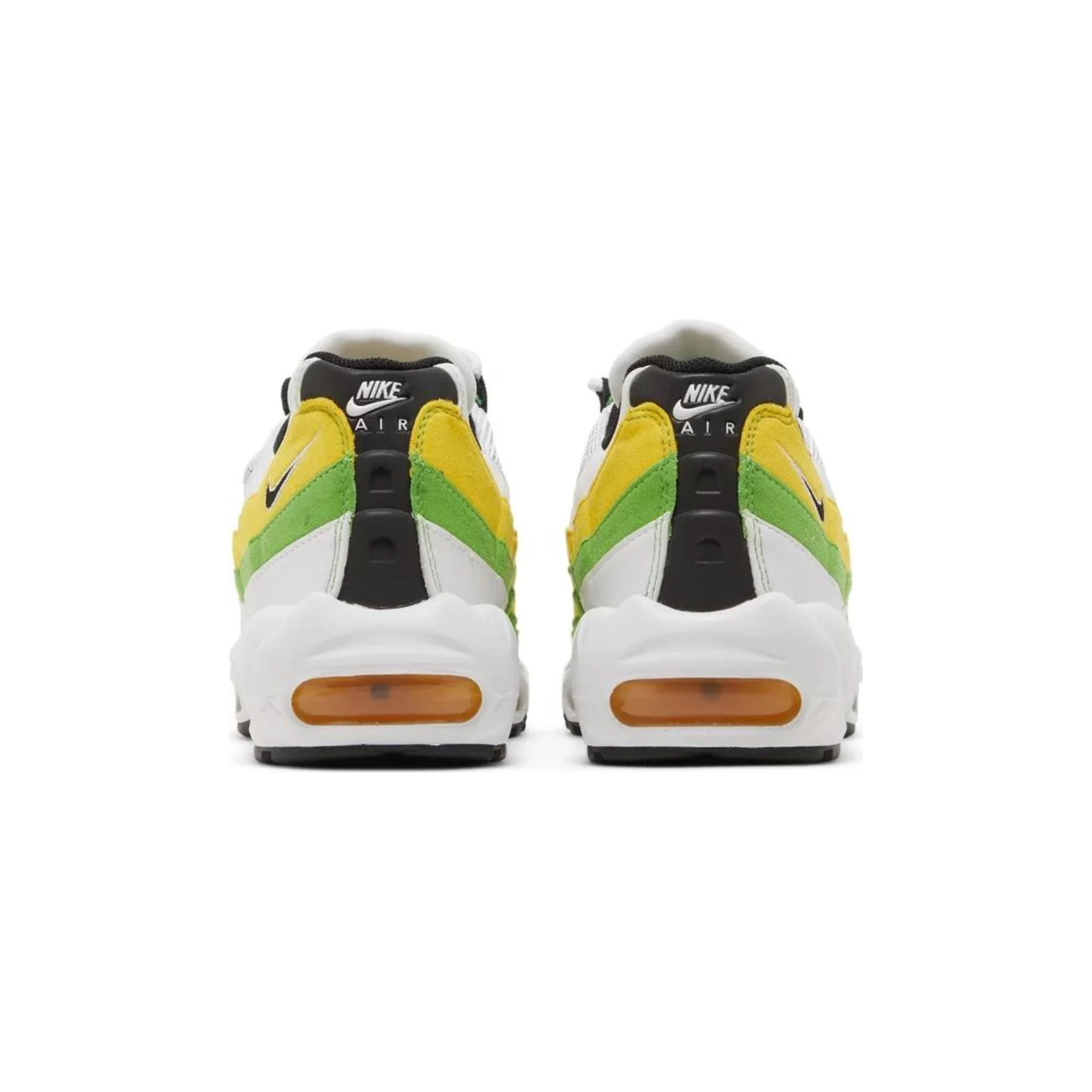Nike Air Max 95 Essential White Green Apple Tour Yellow - Image 3