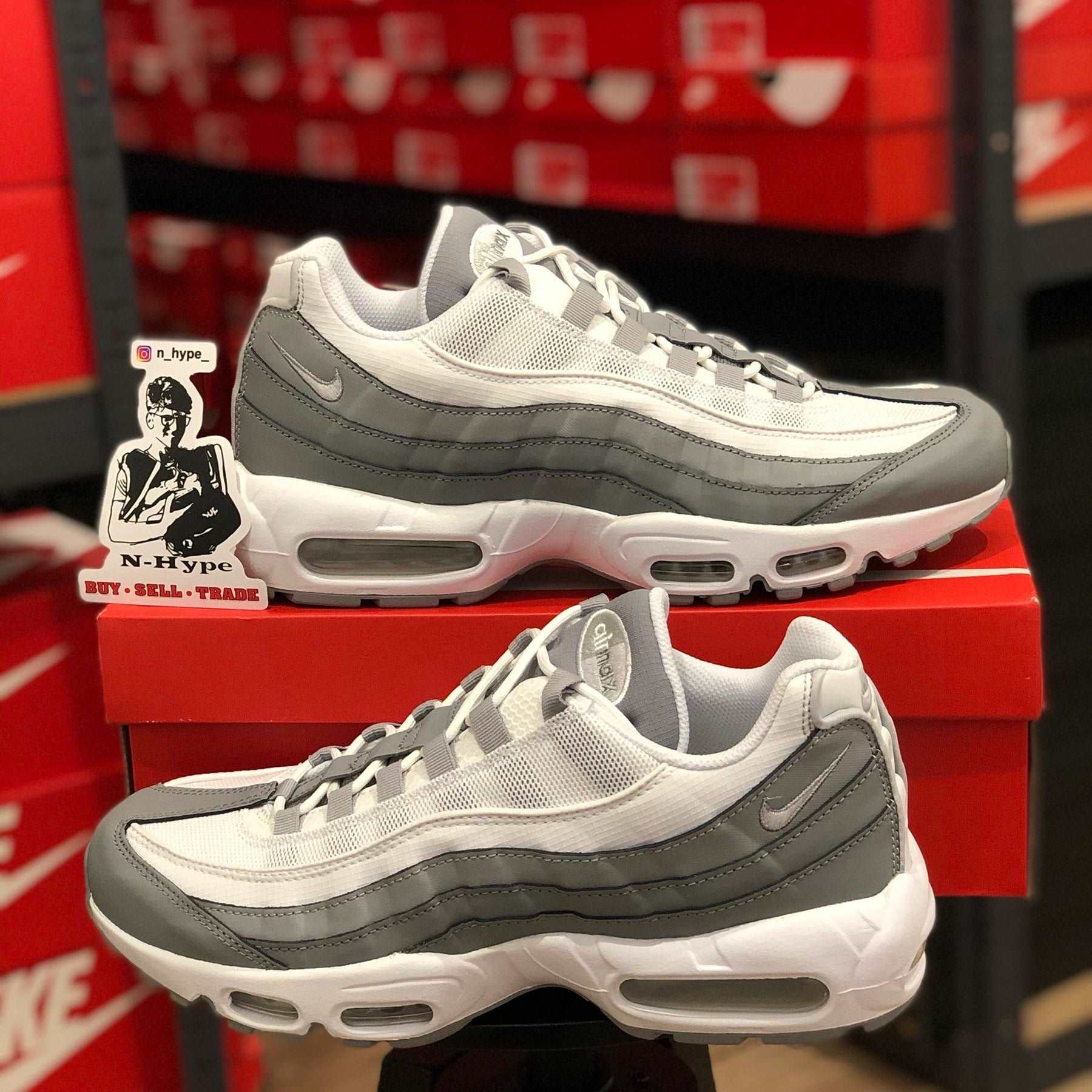 Nike Air Max 95 Particle Grey Light Smoke Grey - Image 4