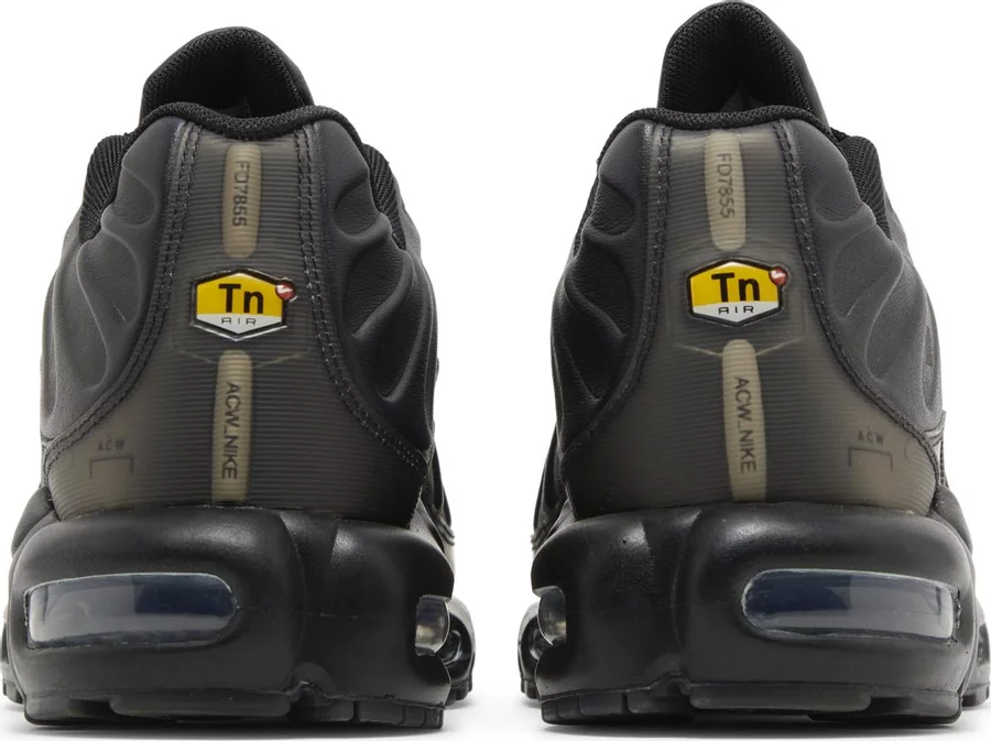 Nike Air Max Plus A-COLD-WALL Black - Image 3
