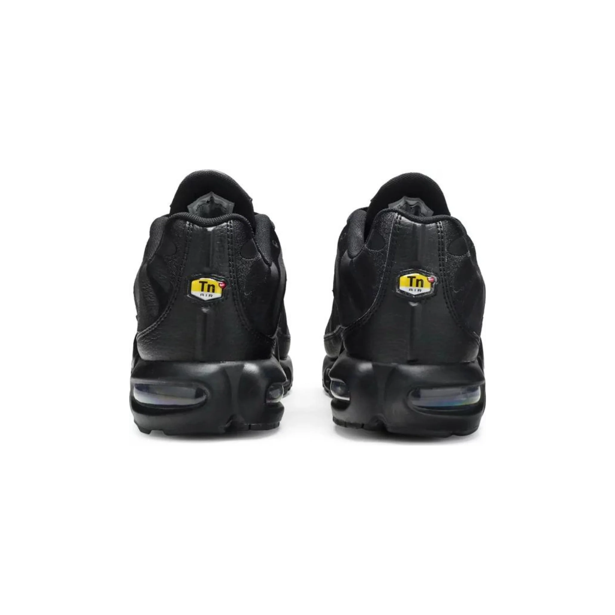 Nike Air Max Plus Triple Black Leather - Image 3