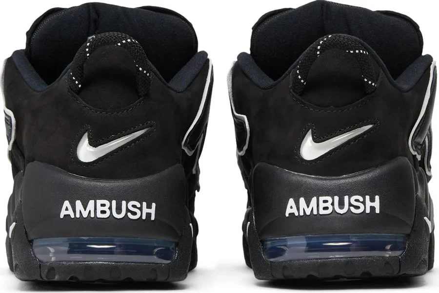 Nike Air More Uptempo Low AMBUSH Black - Image 3