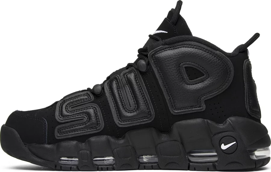 Nike Air More Uptempo Supreme Suptempo Black - Image 2