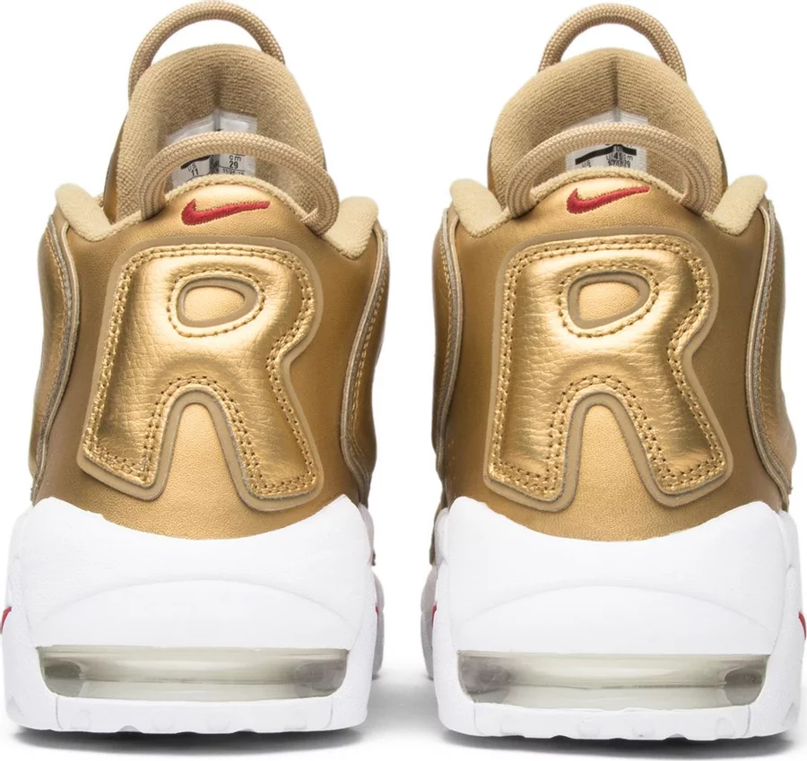 Nike Air More Uptempo Supreme Suptempo Gold - Image 3