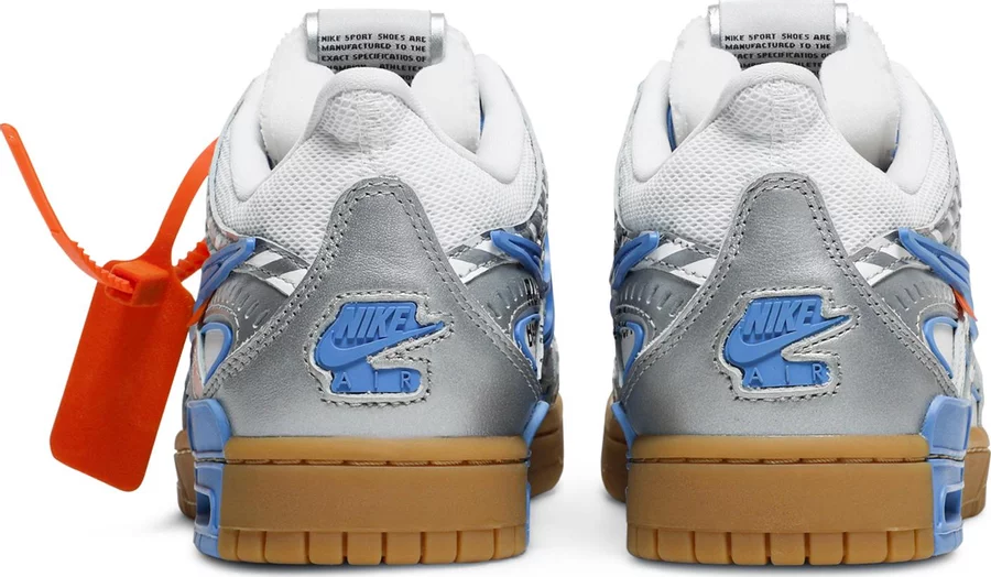 Nike Air Rubber Dunk Off-White UNC - Image 3