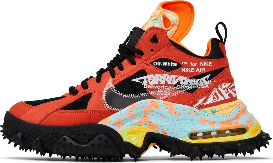 Nike Air Terra Forma Off-White Mantra Orange - Image 2