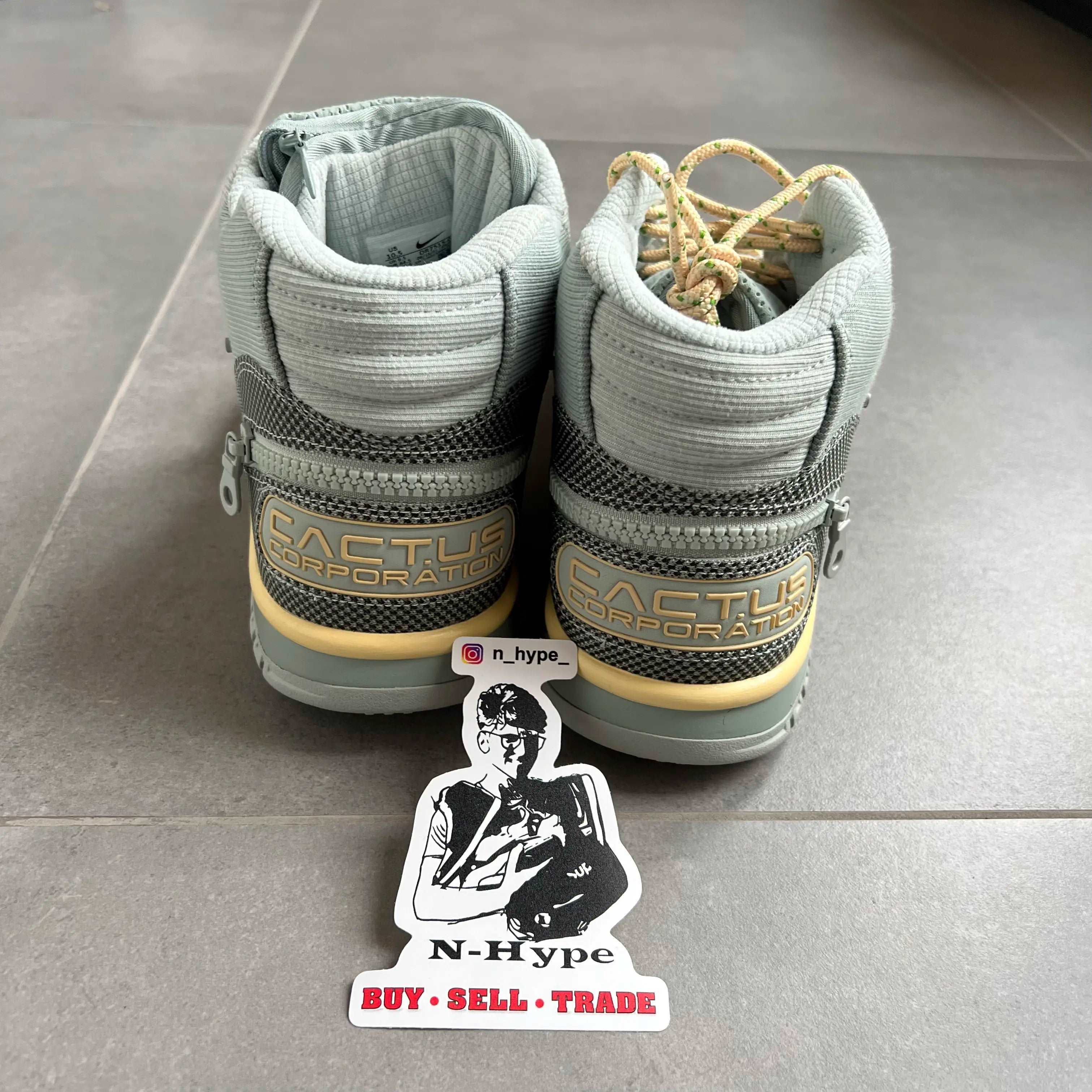 Nike Air Trainer 1 SP Travis Scott Grey Haze - Image 5