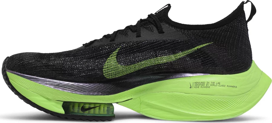 Nike Air Zoom Alphafly Next% Black Electric Green - Image 2