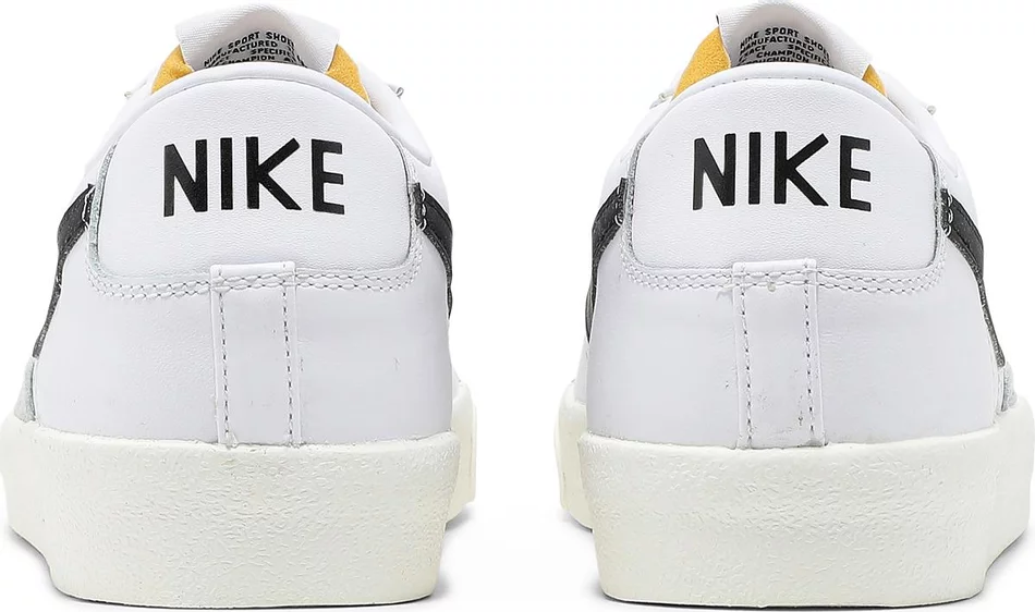 Nike Blazer Low 77 Vintage White Black - Image 4