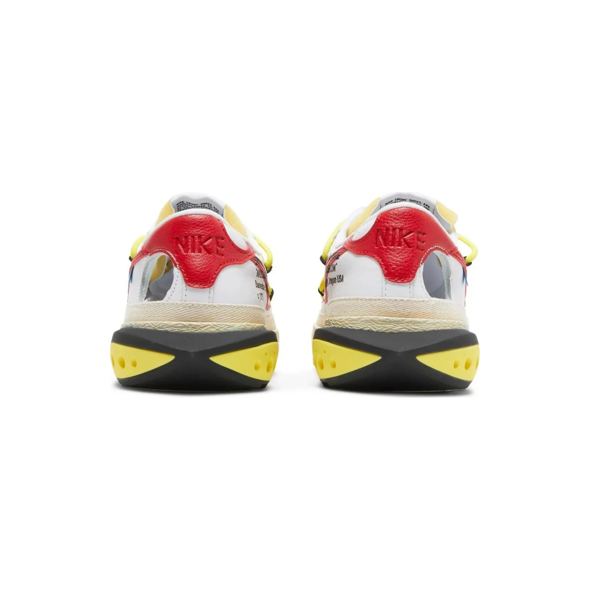 Nike Blazer Low Off-White University Red - Image 3