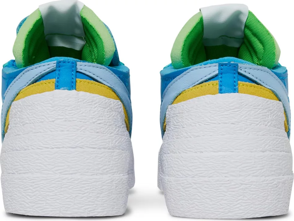 Nike Blazer Low sacai KAWS Neptune Blue - Image 3