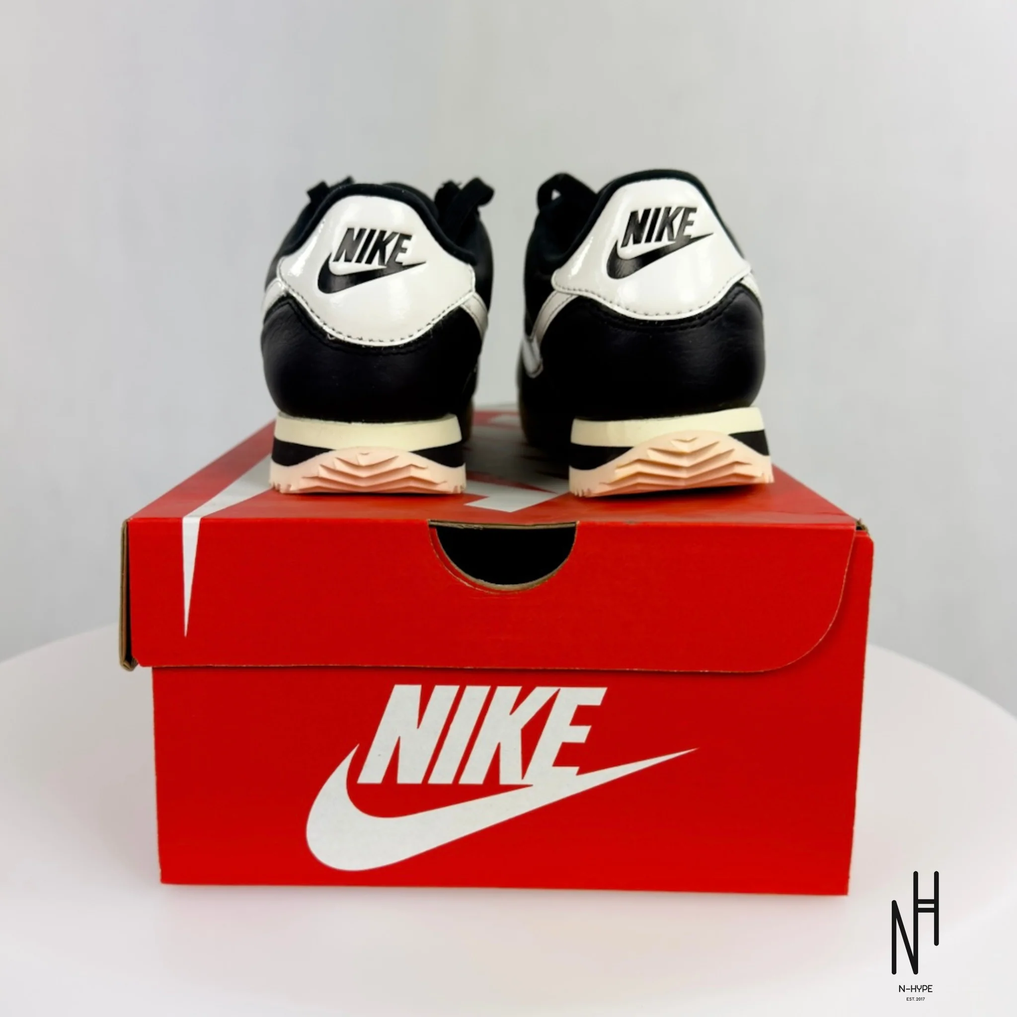 Nike Cortez 23 Premium Black Sail (Women's) - Image 5