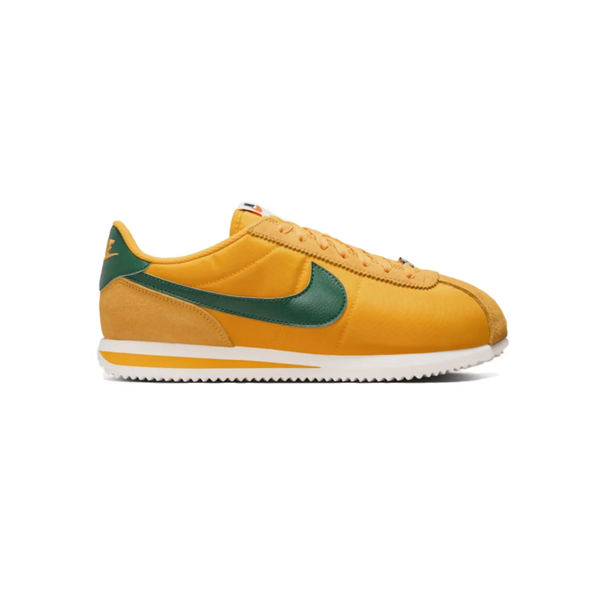 Nike Cortez Textile Yellow Ochre Gorge Green (Women's)