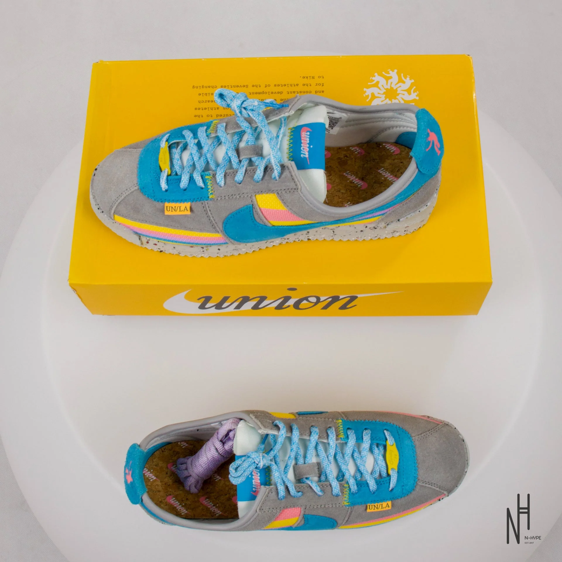 Nike Cortez Union Light Smoke - Image 11
