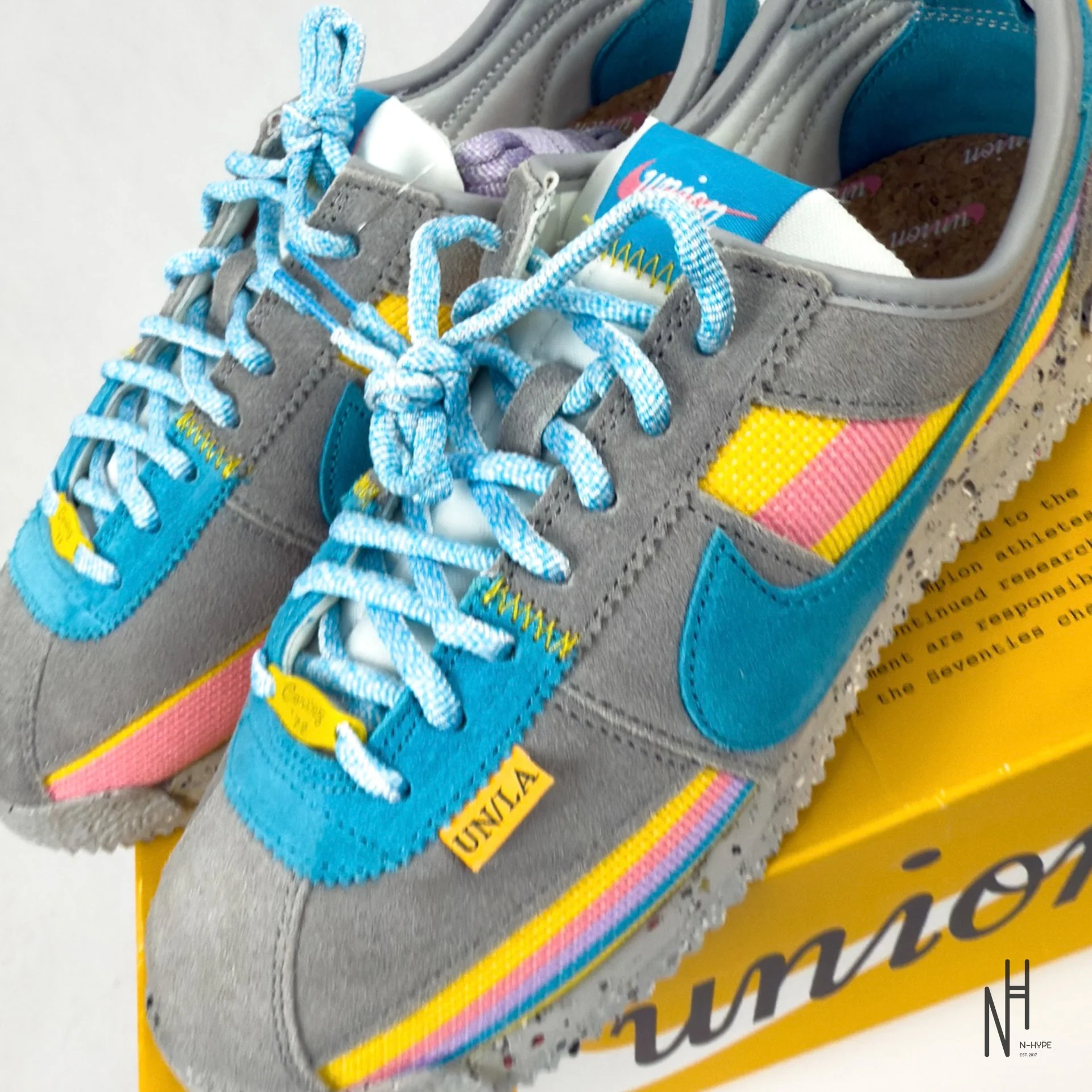 Nike Cortez Union Light Smoke - Image 9