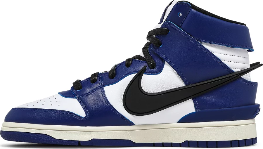 Nike Dunk High AMBUSH Deep Royal - Image 2