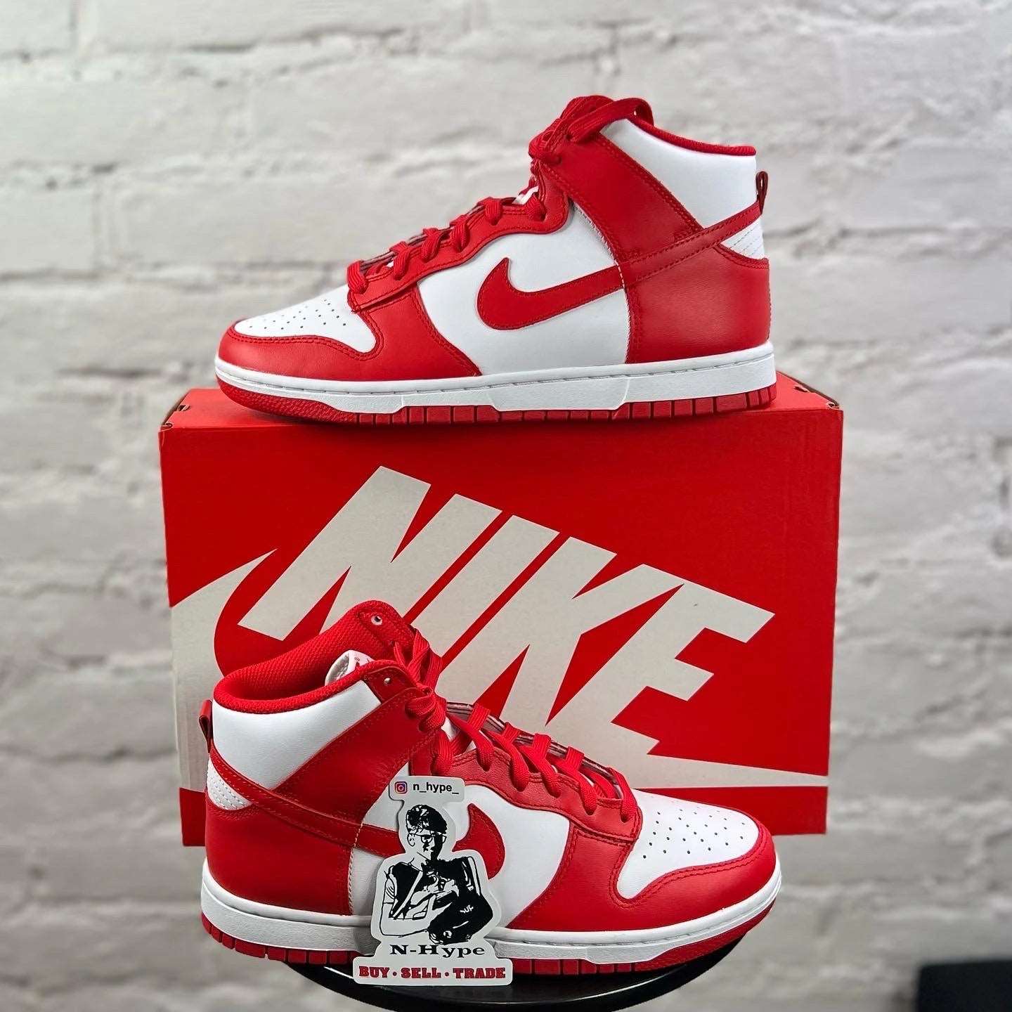 Nike Dunk High Championship White Red - Image 6