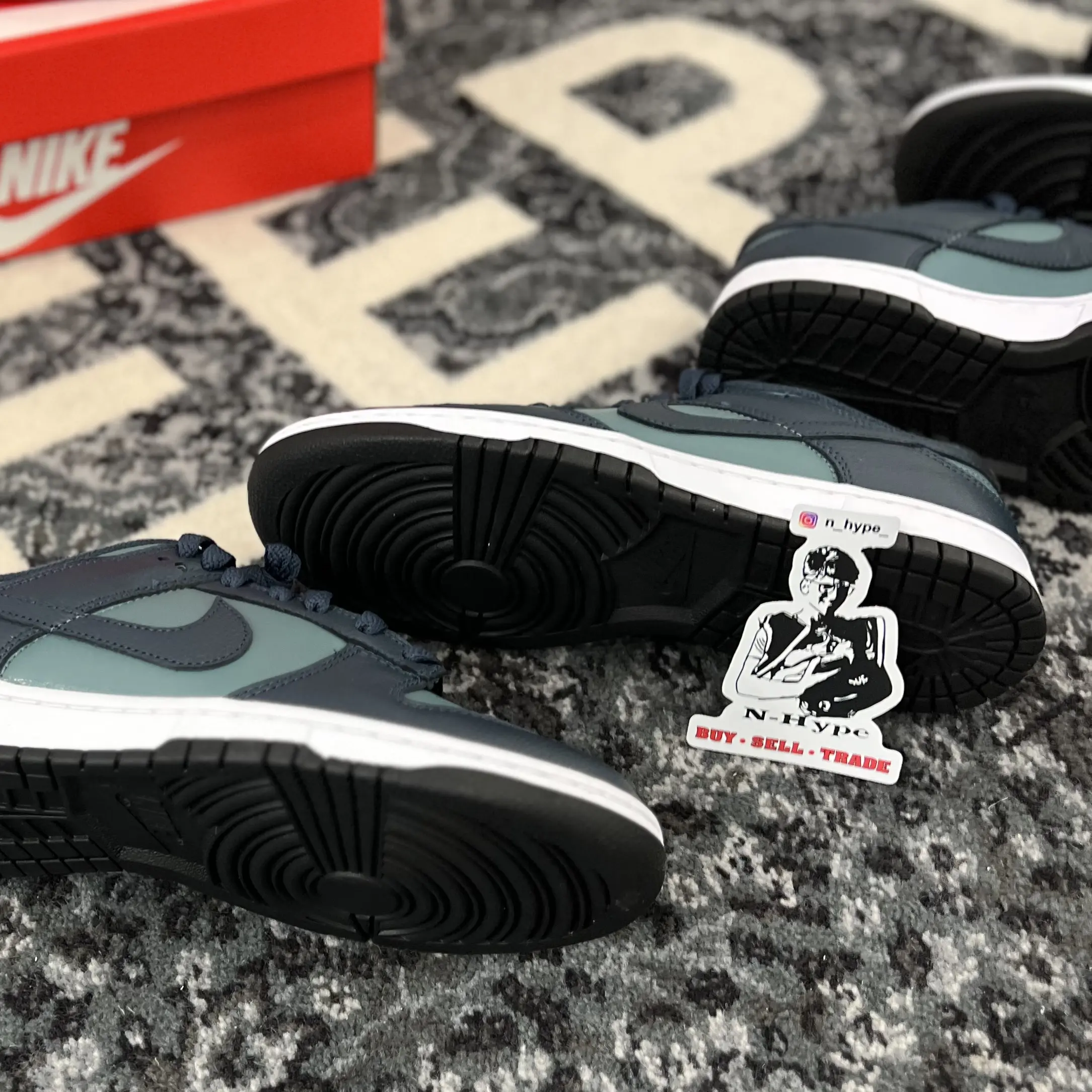 Nike Dunk Low Armory Navy - Image 4